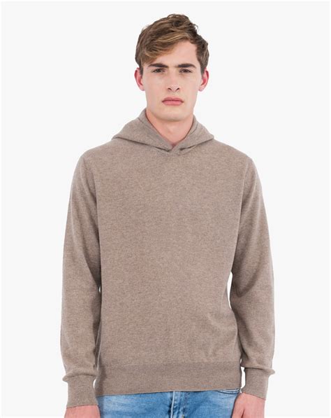 Cashmere Hoodie .